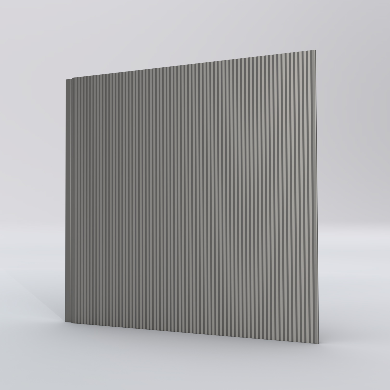 Sandwichpaneele Wand - verdeckte Befestigung