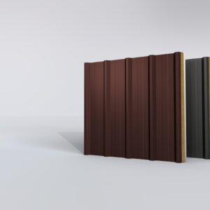 Sandwichpaneele Dach - mit Mineralwollkern